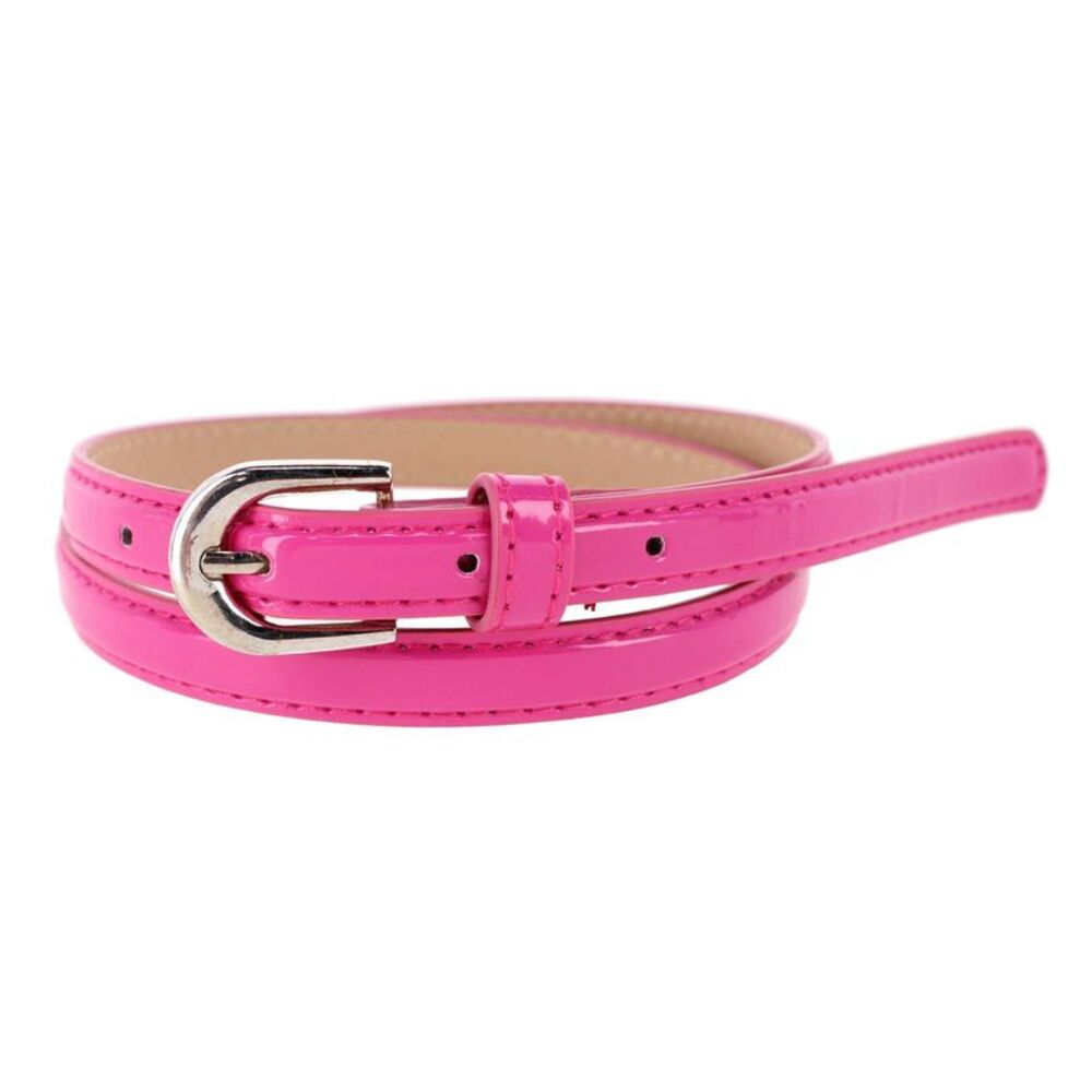 CTM Kid's 1/2 Inch Skinny Dress Belt